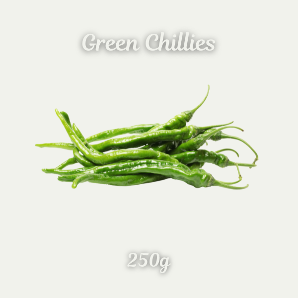 Green Chillies 250 Grams